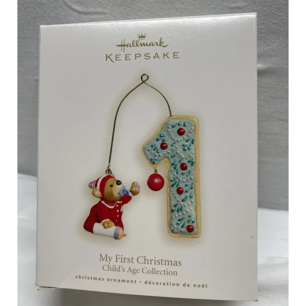Hallmark Keepsake Ornament 2007 My First Christmas Child's Age Christmas Bear